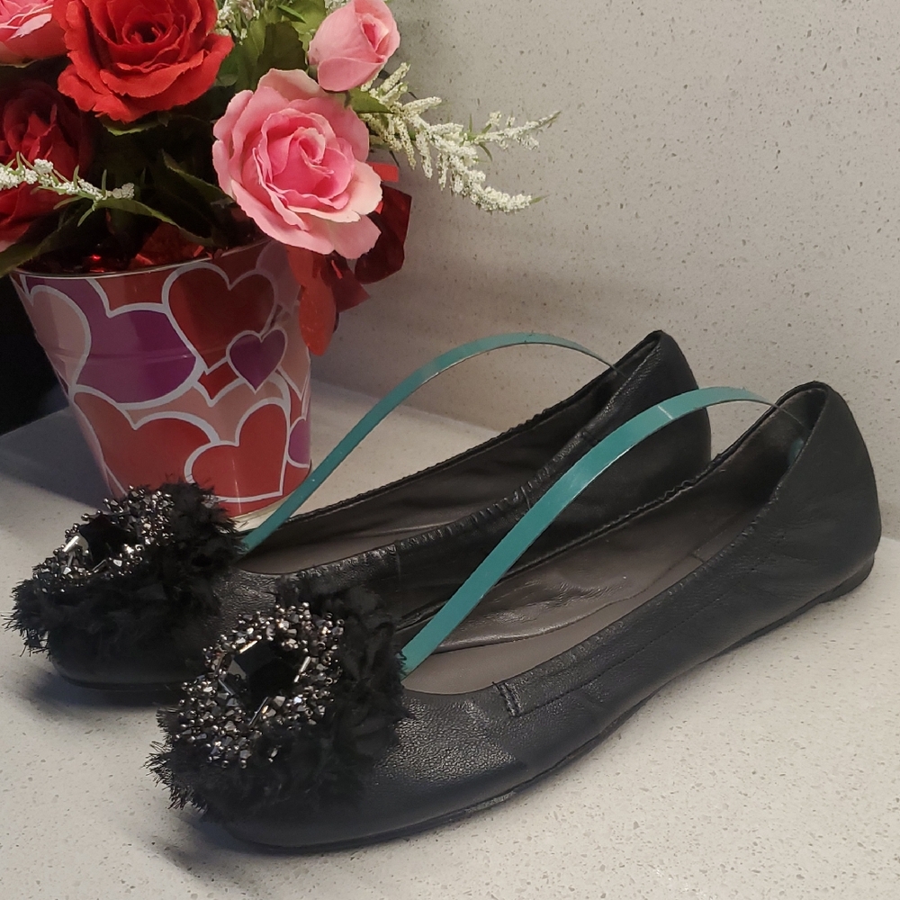 TORY BURCH Flats W/Embellished Detail